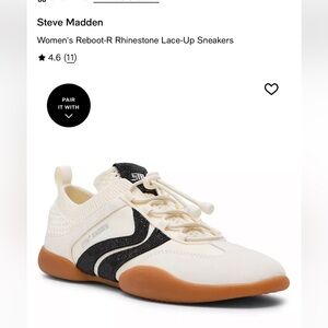 Steve Madden Rhinestone sneakers